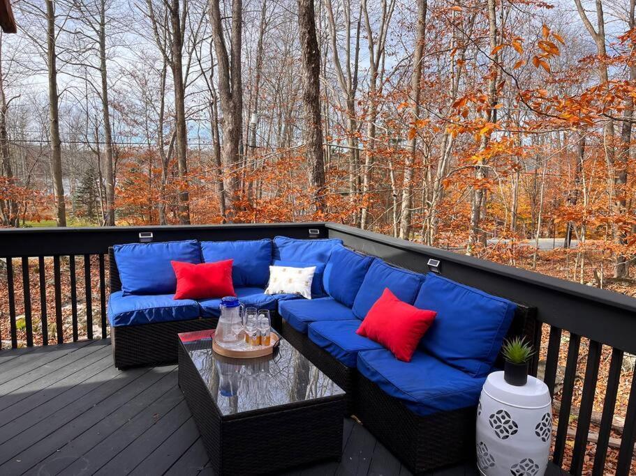 Stylish And Cozy Cabin, Walking Distance To Big Bass Lake Gouldsboro Eksteriør bilde